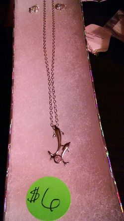 Necklace with earrings