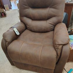 2 Brantly Walnut Power-Lift Chairs