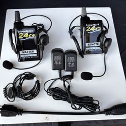 SIMULTALK - 2 Way Radio Set