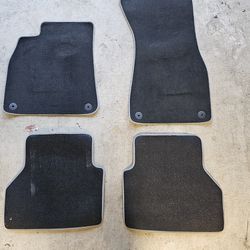 For 2019-2024 Audi A6 Carpeted Floor Mats