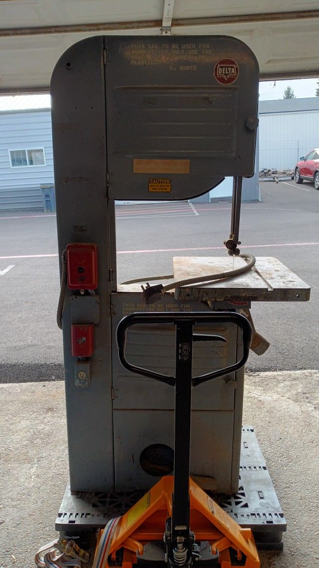 1958 Delta Rockwell 20" Band Saw