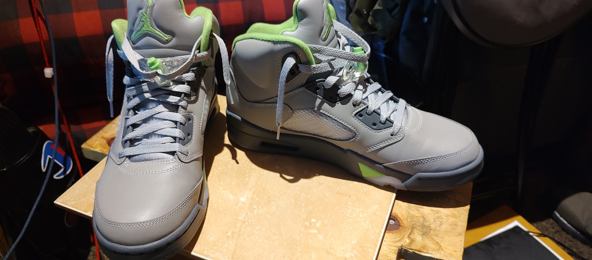 Air Jordan 5 Retro 2006 Green Bean Size 10.5 (Brand New)