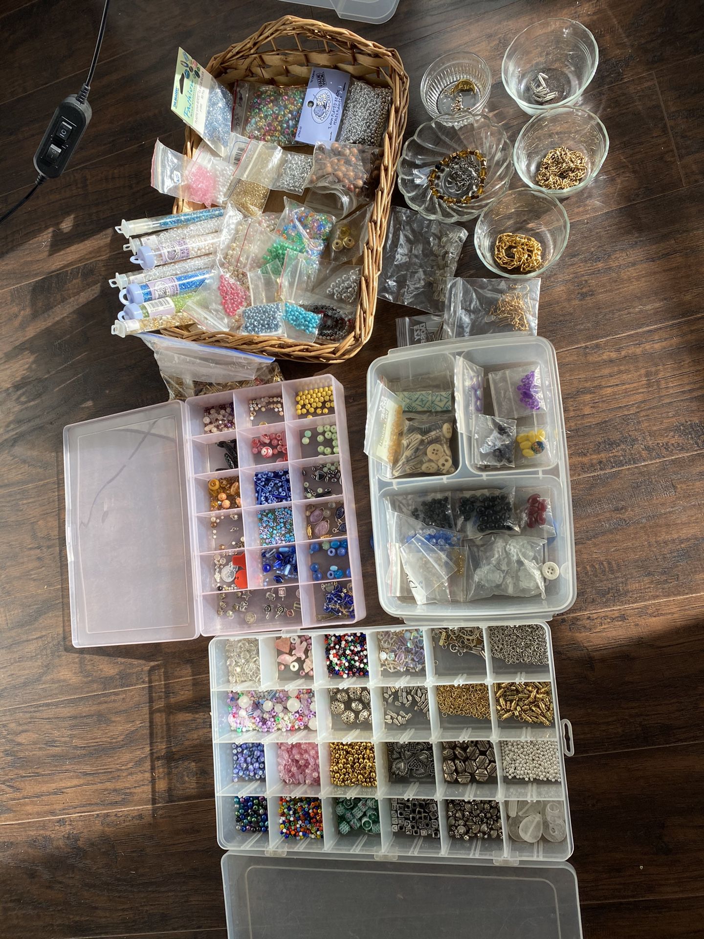 Lot Of Beads And Beading Supplies
