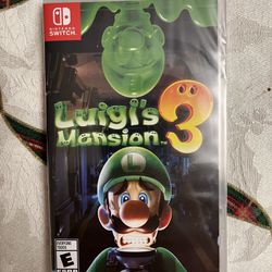 Luigi's Mansion 3 - US Version New Nintendo Switch 