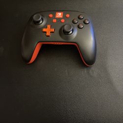 Nintendo Switch Red And Black Pro Controller