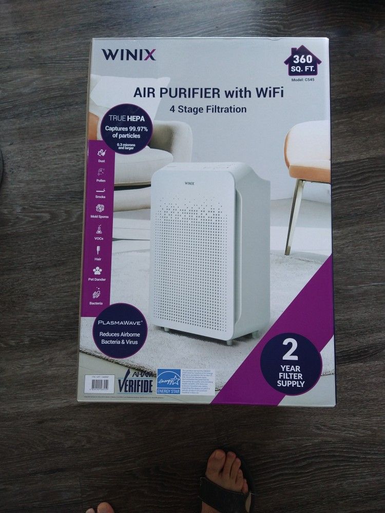 Winix Air Purifier C545 Wifi Enabled W App