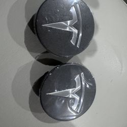 Tesla Wheel Center Caps (4)