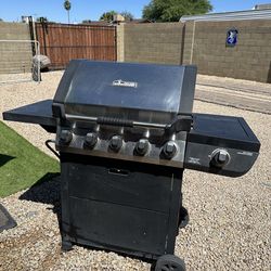 brinkmann grill 4 burner with side burner