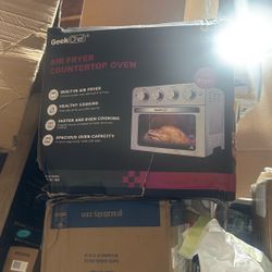 geek chef air fryer countertop oven 0.8 cu ft