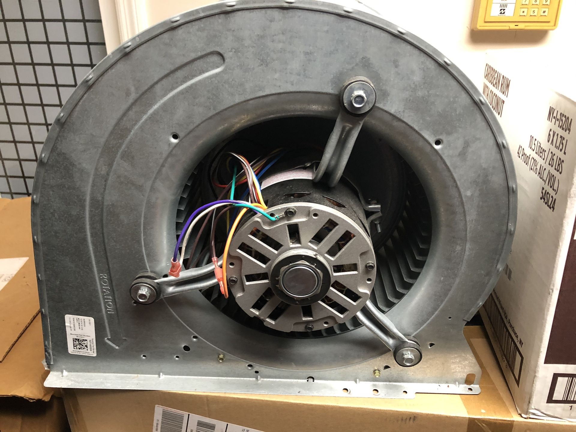 HVAC Motor Blower for 5 ton A/c