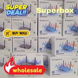 SUPERBOX S6 MAX TV BOX SMART  Ultimate TV Solution ANDROID 12   SUPERBOX S6 ULTRA 