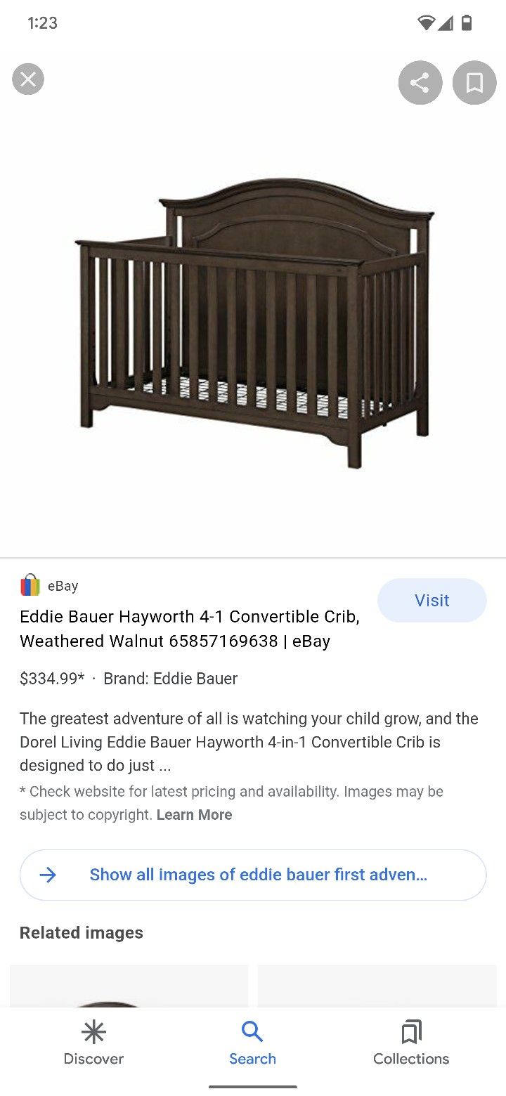 Eddie Bower 4-in -1 Crib