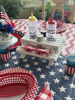 Handcrafted Lil Picnic Table