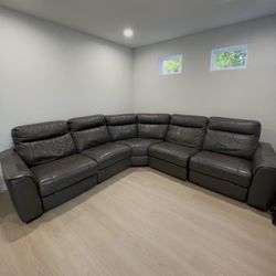 Leather Couch 