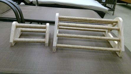 WHOLESALE · Pet Climbing Toy - 2 Piece Set - Wooden Rope - New · MOQ 10