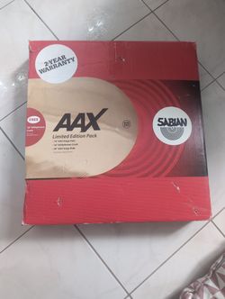 Sabian Aax Limited Edition Cymbal Pack