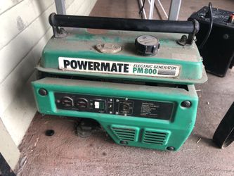 FREE - Powermate has generator
