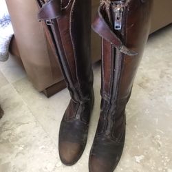 Leather Riding Boots Size 11