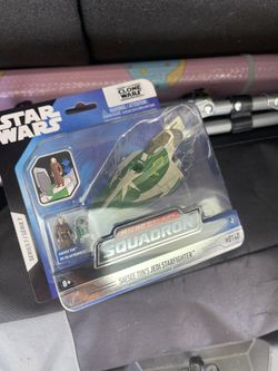 Star Wars Micro Galaxy Squadron SAESEE TINN'S JEDI STARFIGHTER #0140 - NEW
