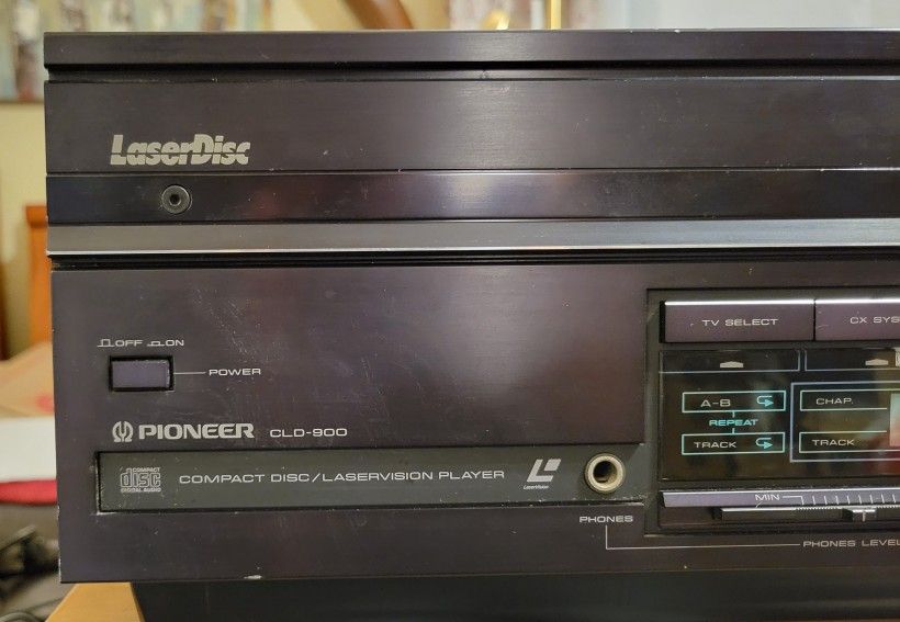 Vintage Pioneer CLD-900 LaserDisc LD Player MSX LaserVision PARTS / REPAIR