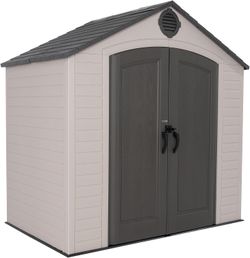 Lifetime Outdoor Storage Shed, 8 x 5 Foot
