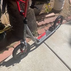 Moongose Kick Scooter Trace Air For Sale 70:00 Dollars Or Best Offer Hardly Use Like New Tires 12 1/2 Inches 