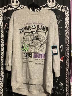 Nightmare Before Christmas Pajama Dress Shirt 