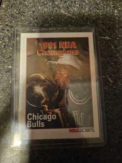 Michael Jordan 1991 Champions Card