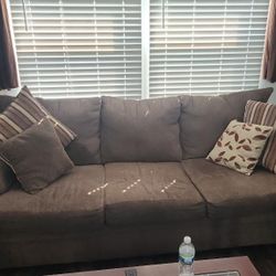 Full Living Room Set( Sofa, Love Seat, Coffee Table, 2× End Tables