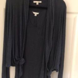CAbi Dreamy Draper Twin SetIBought at a CAbi party.. Never Worn . Indigo Blue .  