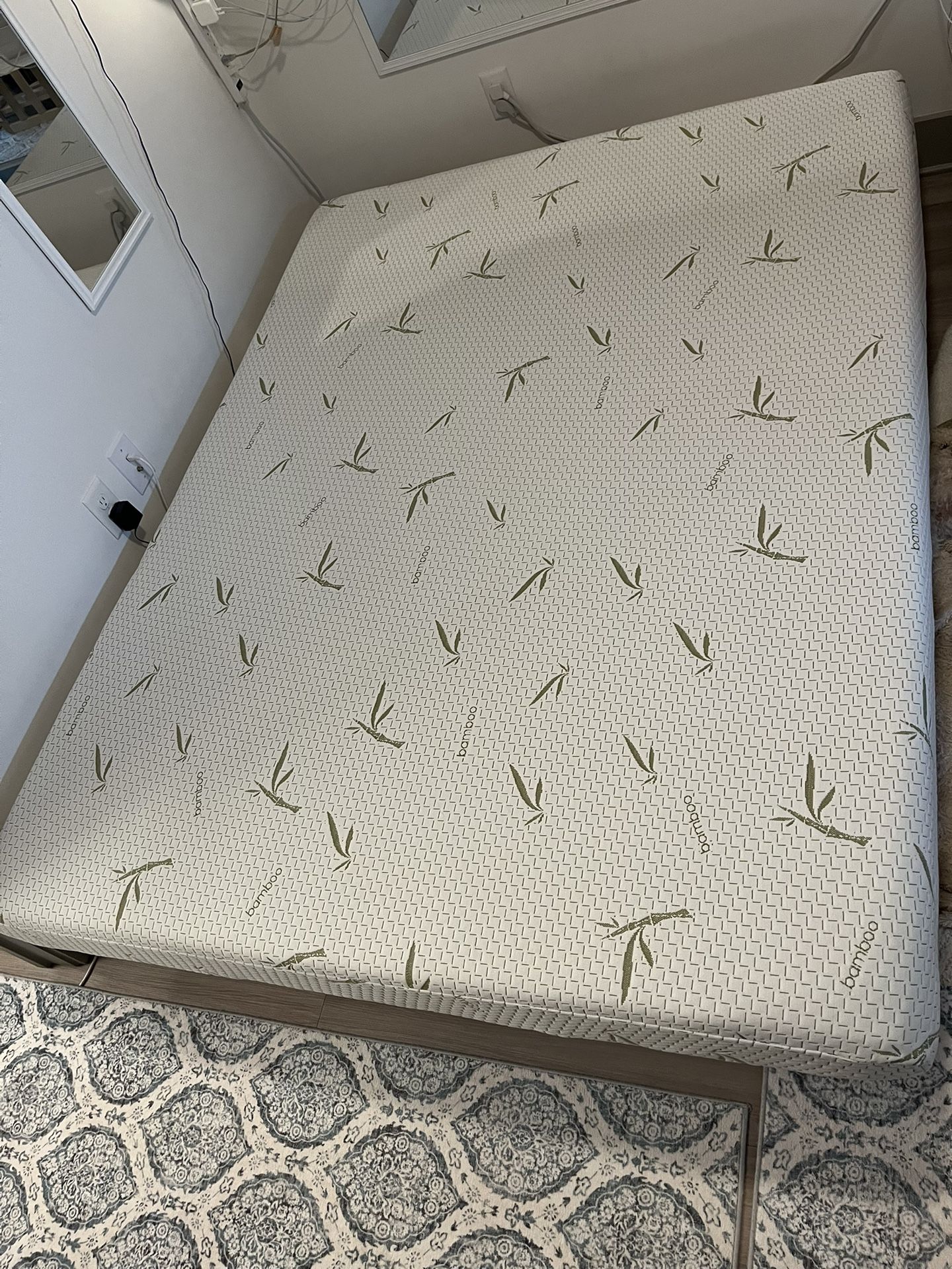 Tulo Bamboo Memory Foam 6” Firm Mattress