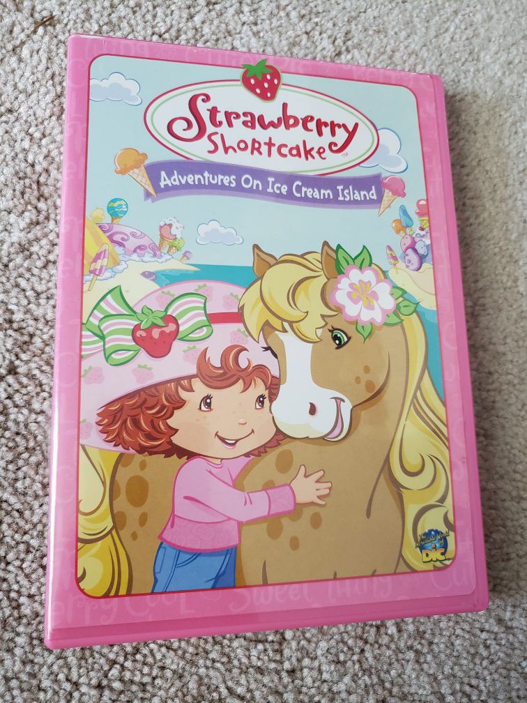 Strawberry Shortcake - Adventures on Ice Cream Island (DVD, 2004)