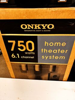 Home Theater System - Onkyo 6.1 750 W