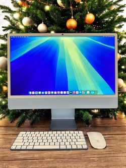 🔥FINANCE AVAILABLE🔥Apple - iMac 24-inch All-in-One - M4 chip - Built for Apple Intelligence - 8 Core CPU - 8 Core GPU-16GB Memory - 256GB SSD - Blue