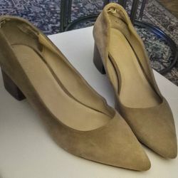 Crown Vintage Women's Heels Classic Suede Pumps