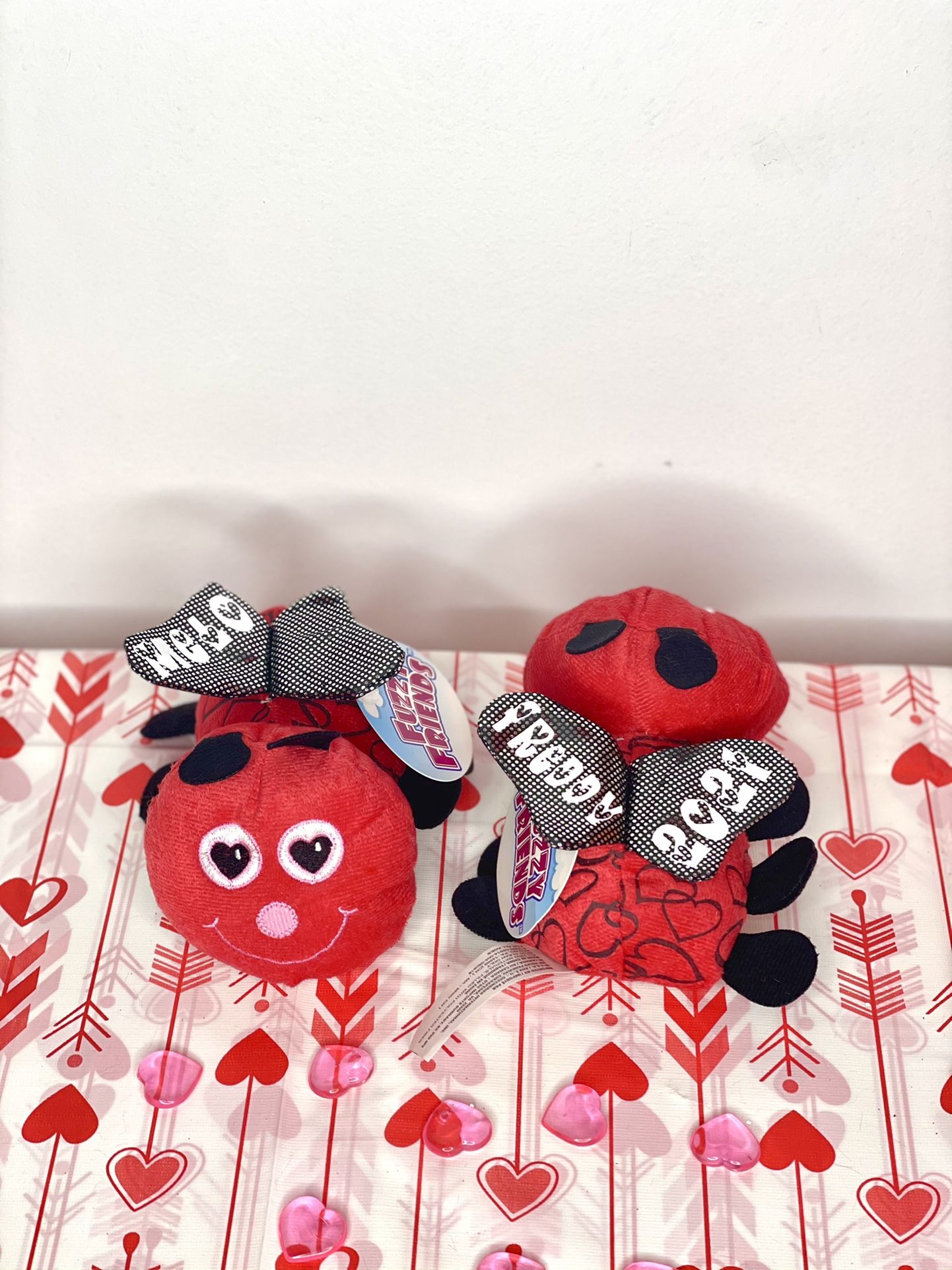 Valentines Day Love Bug Plushy Stuffed Animal
