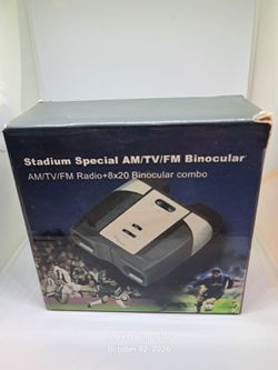 AM FM Stadium Binocular 8x20 Zoom  Camera