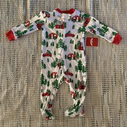 Holiday Time Baby Christmas Footie Sleeper