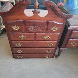 Antique Dresser Cherry Wood