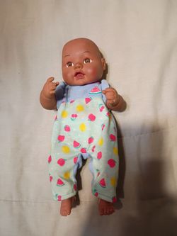 My Sweet Love 12.5 inch Play Time Fun - Dark Skin Tone - Brown Eyes.