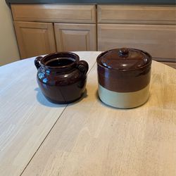 Ceramic Pots Vintage 1950’s