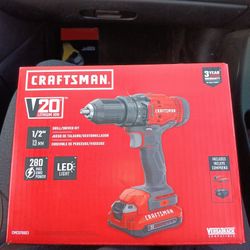 Brand New Caftman Drill Include Battery 