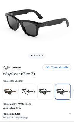 Ray Ban META sunglasses Wayfarer (Gen 3)