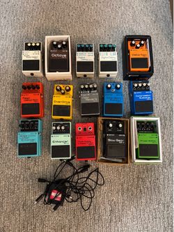 Boss Guitar Pedals