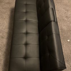 Vegan leather Convertible Sofa