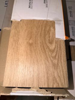 Glue down vinyl planks