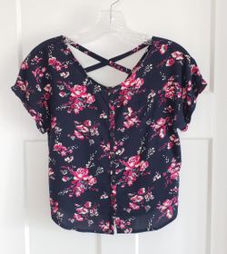 Forever 21 Girls Floral Shirt Size 11/12