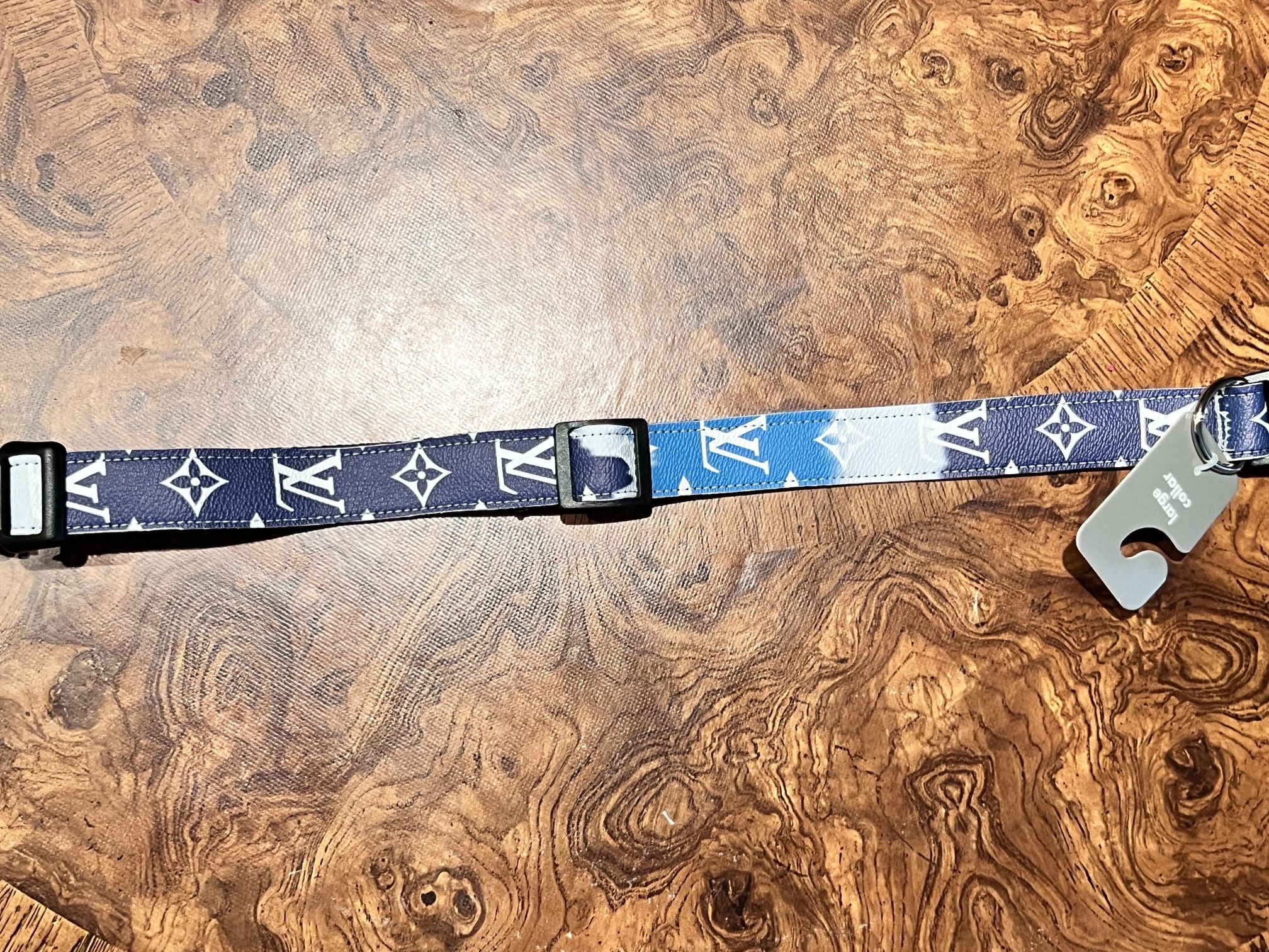 FOR SALE: Custom LV Medium/Large Dog Collar - $30