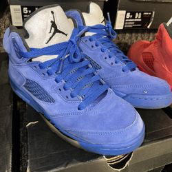 AIR JORDAN RETRO 5 Royal Blue 