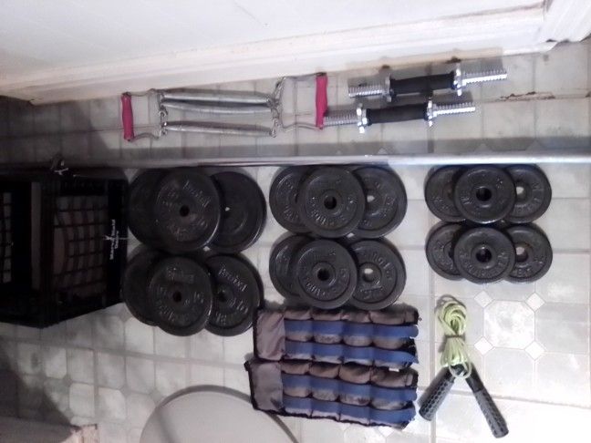 Weight Combo....Set De Pesas..